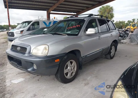 2001 Hyundai Santa Fe 2.7L V6 Gls/2.7L V6 Lx z USA, uszkodzony, nr VIN KM8SC83D51U055658